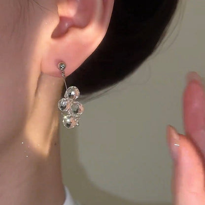 Silver Needle Earrings