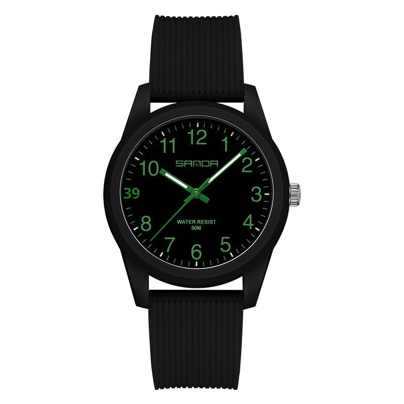 Quartz Waterproof Simple And Versatile Watch