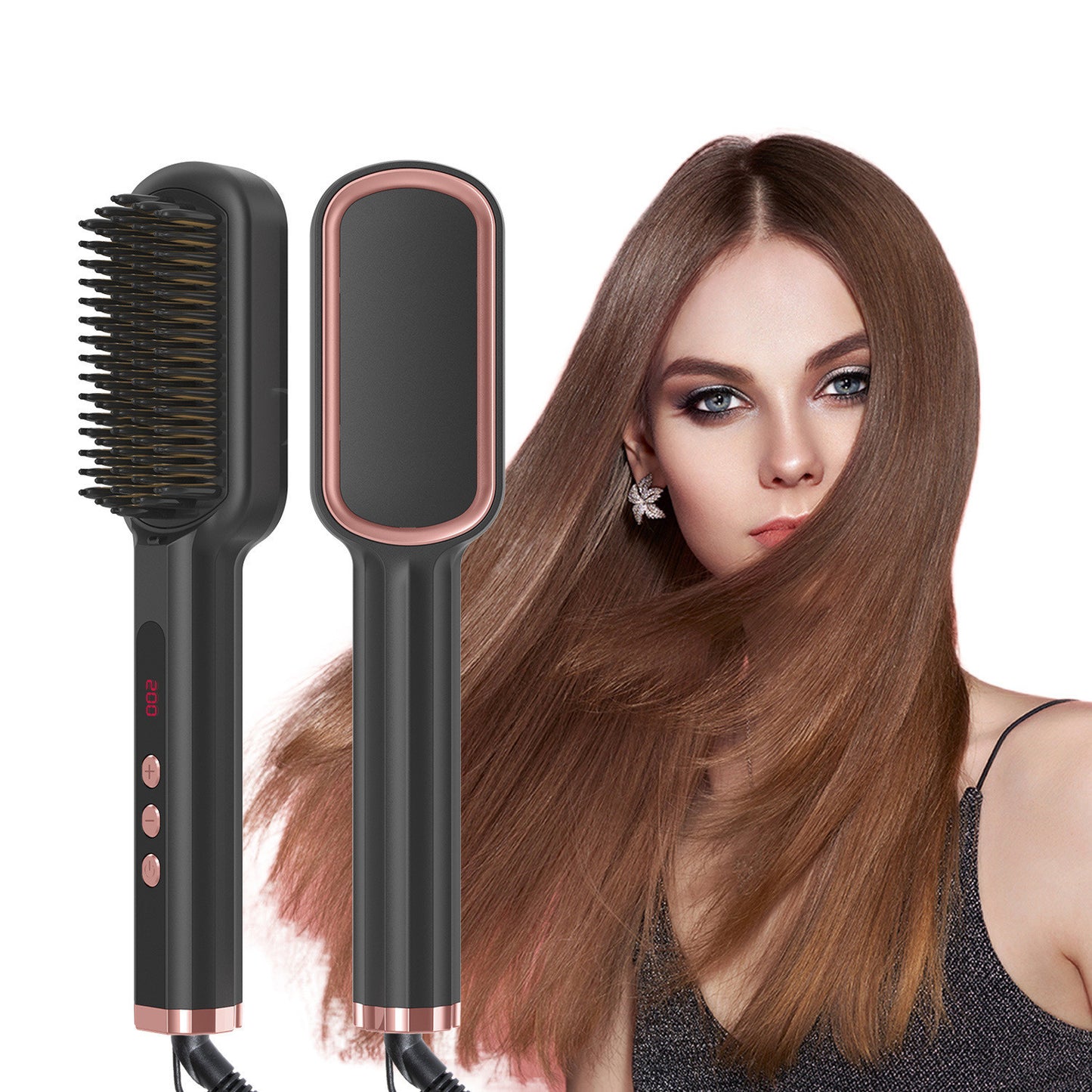 Heating Electric Iron Hair Straightener