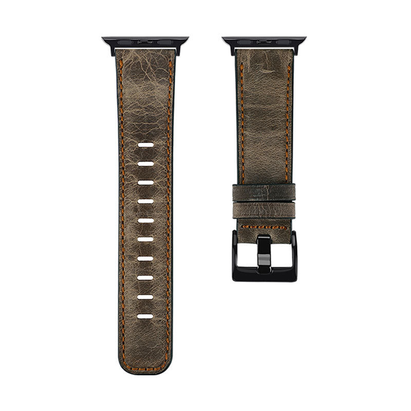 Leather wrist strap