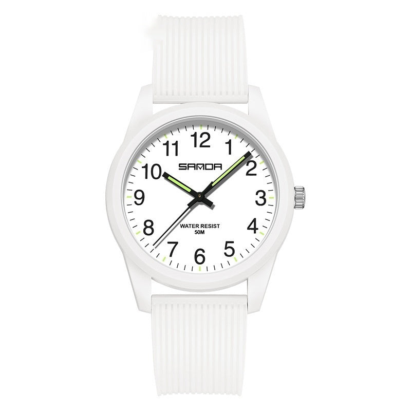 Quartz Waterproof Simple And Versatile Watch
