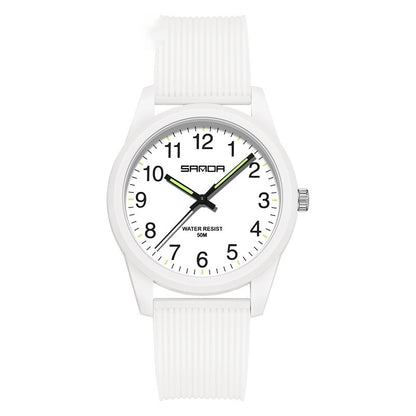 Quartz Waterproof Simple And Versatile Watch