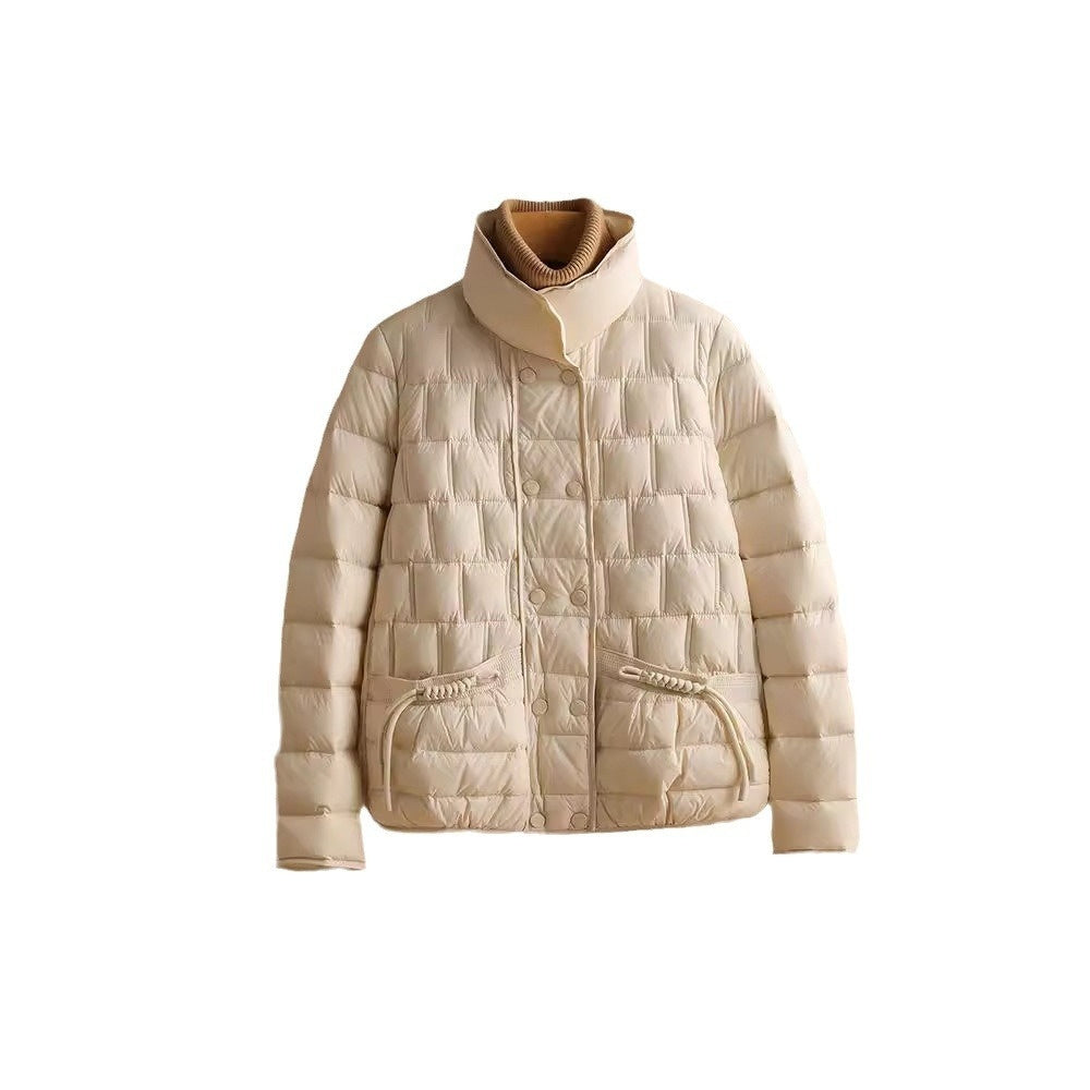 Thin Lightweight Short Type Down Jacket