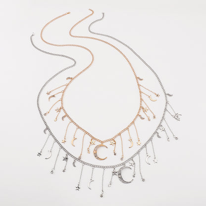 Fashion Temperamental Moon Waist Chain