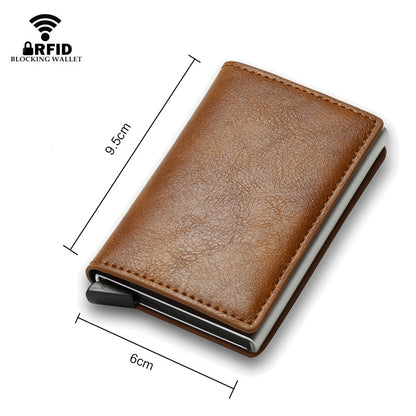 Credit Card Holder Smart Minimalist Wallet Pocket Men Women