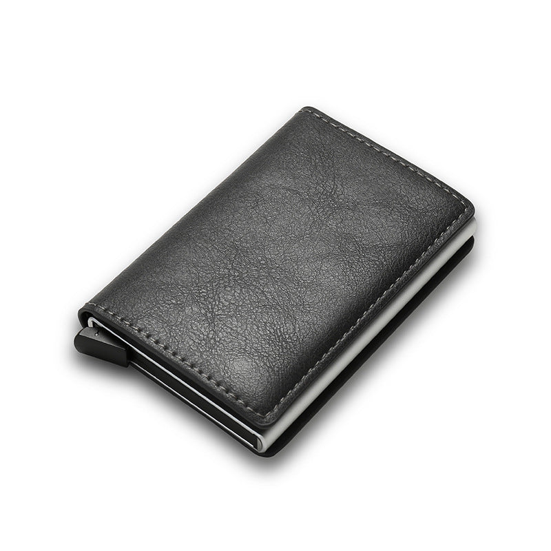 Credit Card Holder Smart Minimalist Wallet Pocket Men Women