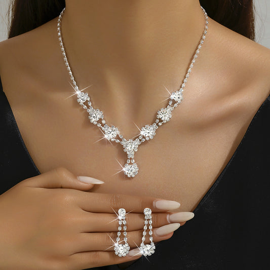 Hot Selling Simple Necklace Earrings