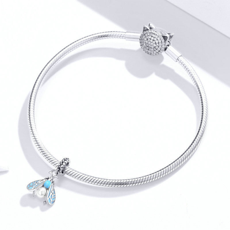 Sterling Silver Diy Bracelet Pendant