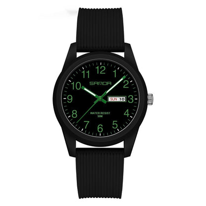 Quartz Waterproof Simple And Versatile Watch
