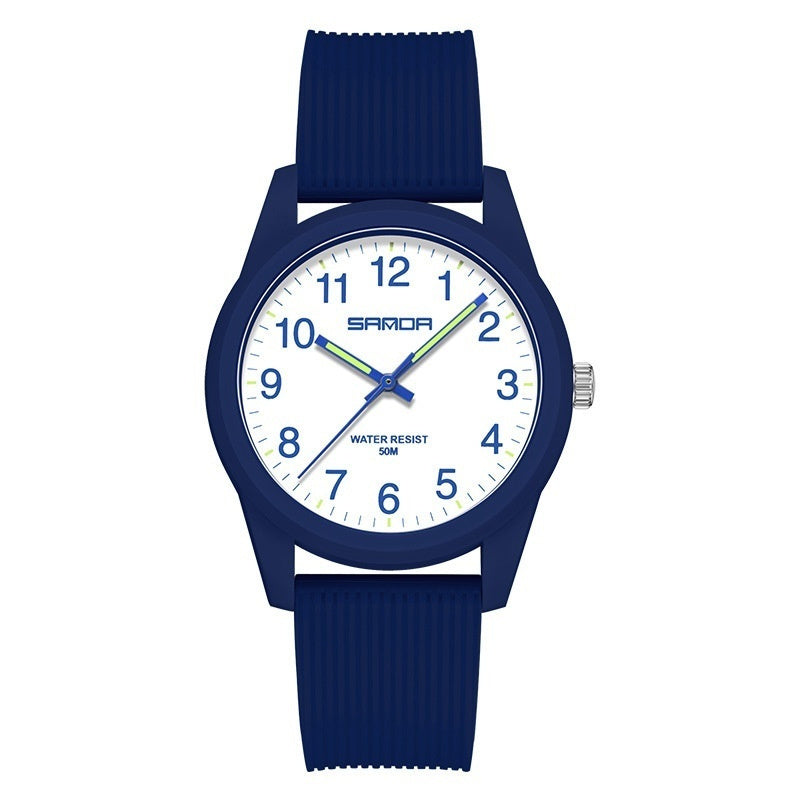 Quartz Waterproof Simple And Versatile Watch