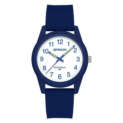 Quartz Waterproof Simple And Versatile Watch