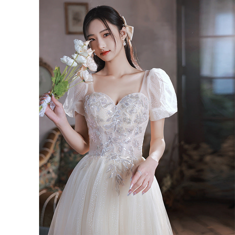 Women's Fairy Puff Sleeve Dress
