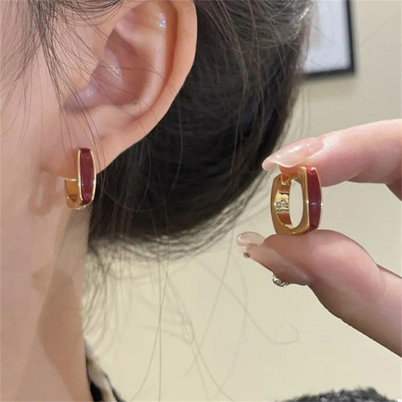 Double-sided Oil Ear Clip Simple