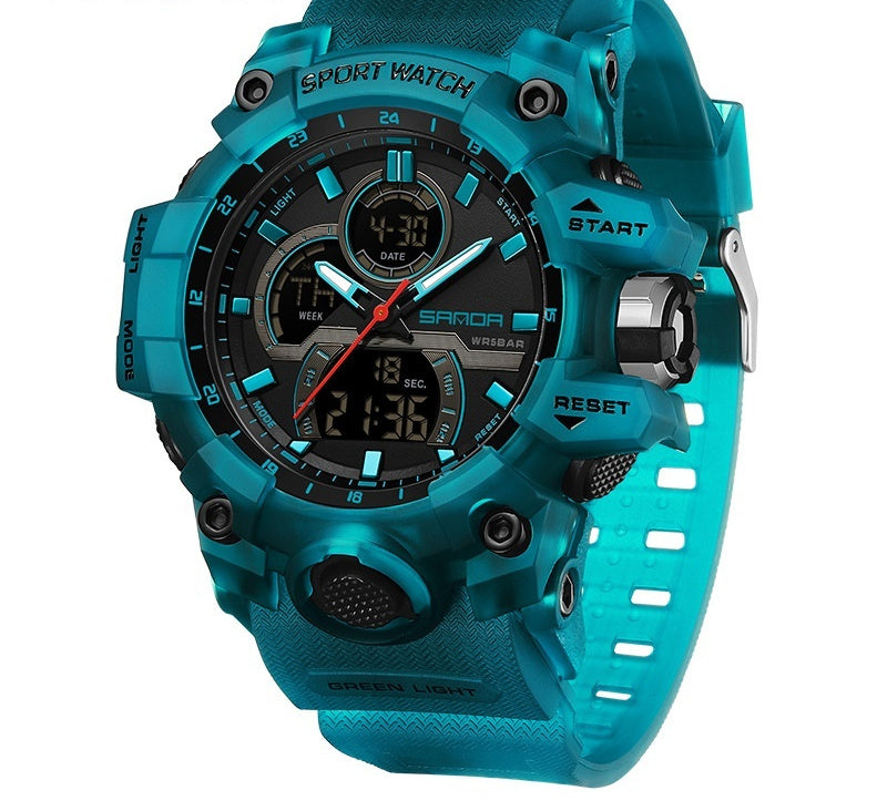 Student Fashion Sports Waterproof Electronic Watch