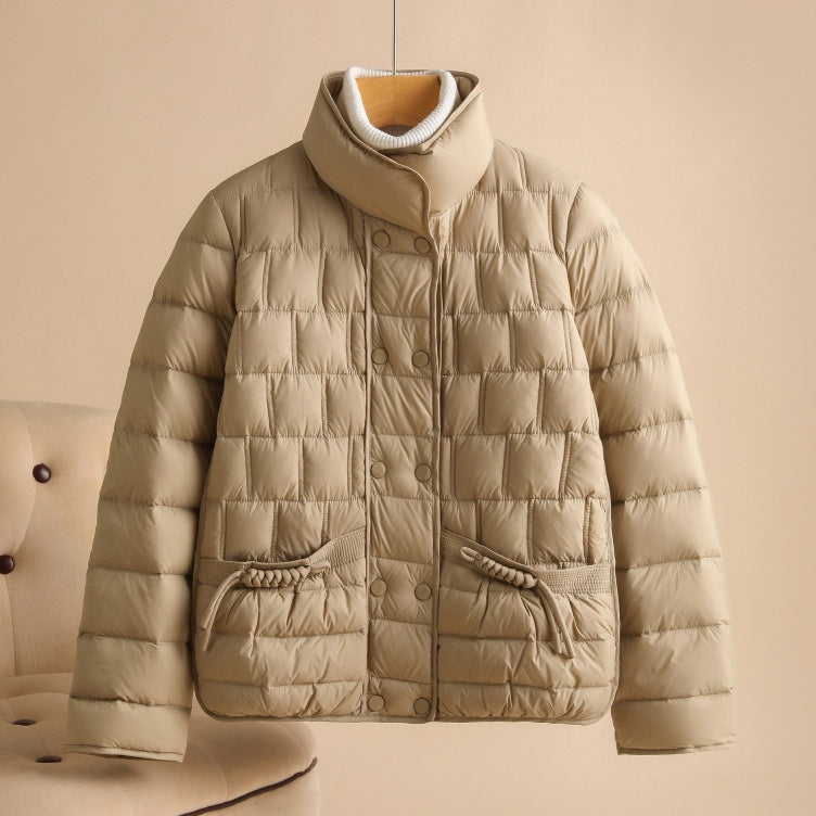 Thin Lightweight Short Type Down Jacket
