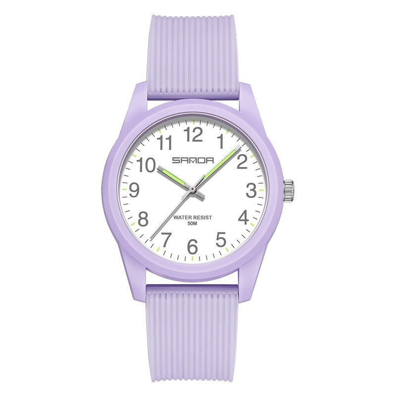 Quartz Waterproof Simple And Versatile Watch