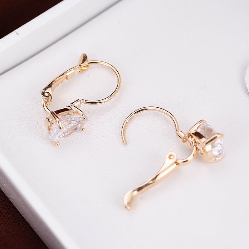 Simple Metal Fashion Earrings