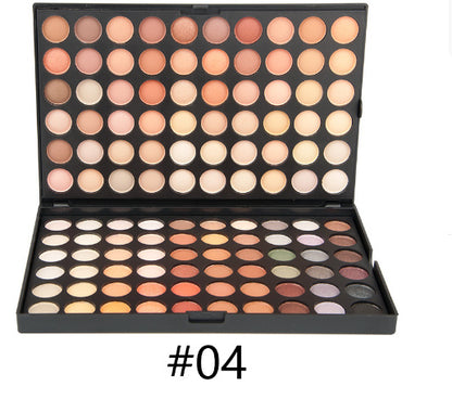120 color eye shadow make up set