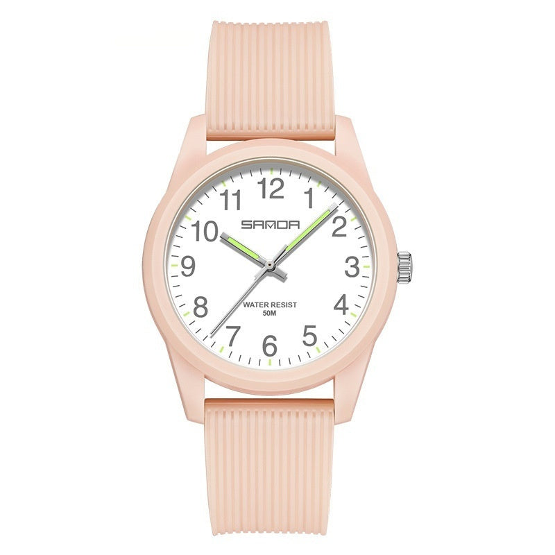 Quartz Waterproof Simple And Versatile Watch