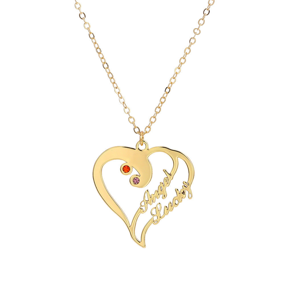 Personalized Custom Name Necklace Personalized Creativity