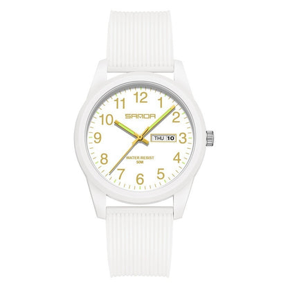 Quartz Waterproof Simple And Versatile Watch