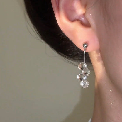 Silver Needle Earrings