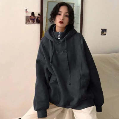 Hoodies Women Autumn Winter New Korean Style
