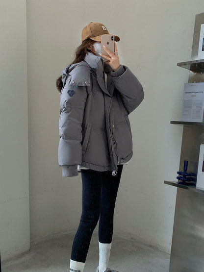 Plus Size Women's Bread Coat