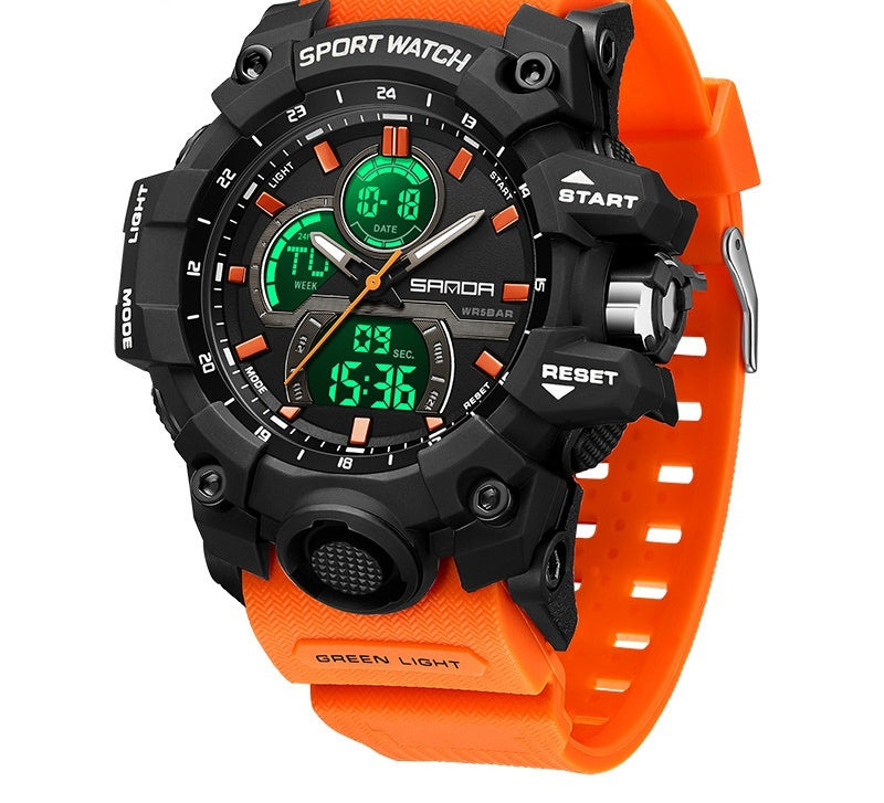Student Fashion Sports Waterproof Electronic Watch