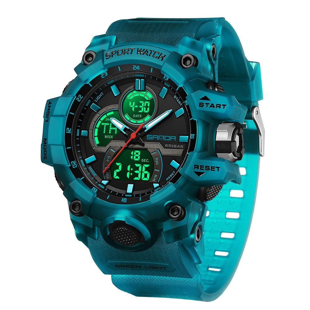 Student Fashion Sports Waterproof Electronic Watch
