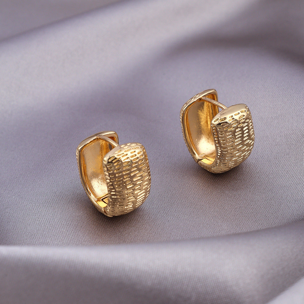 Micro Zircon Stud Earrings