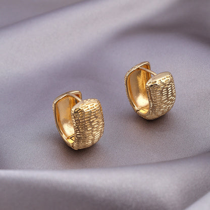 Micro Zircon Stud Earrings